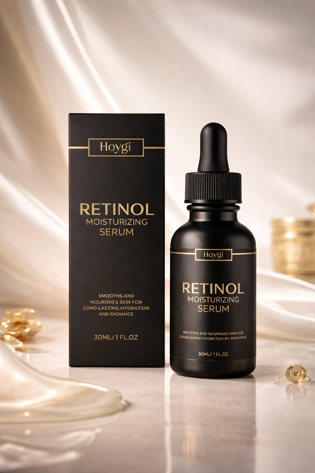 Sérum Facial con Retinol – Tratamiento Nocturno para una Piel Más Lisa y Uniforme