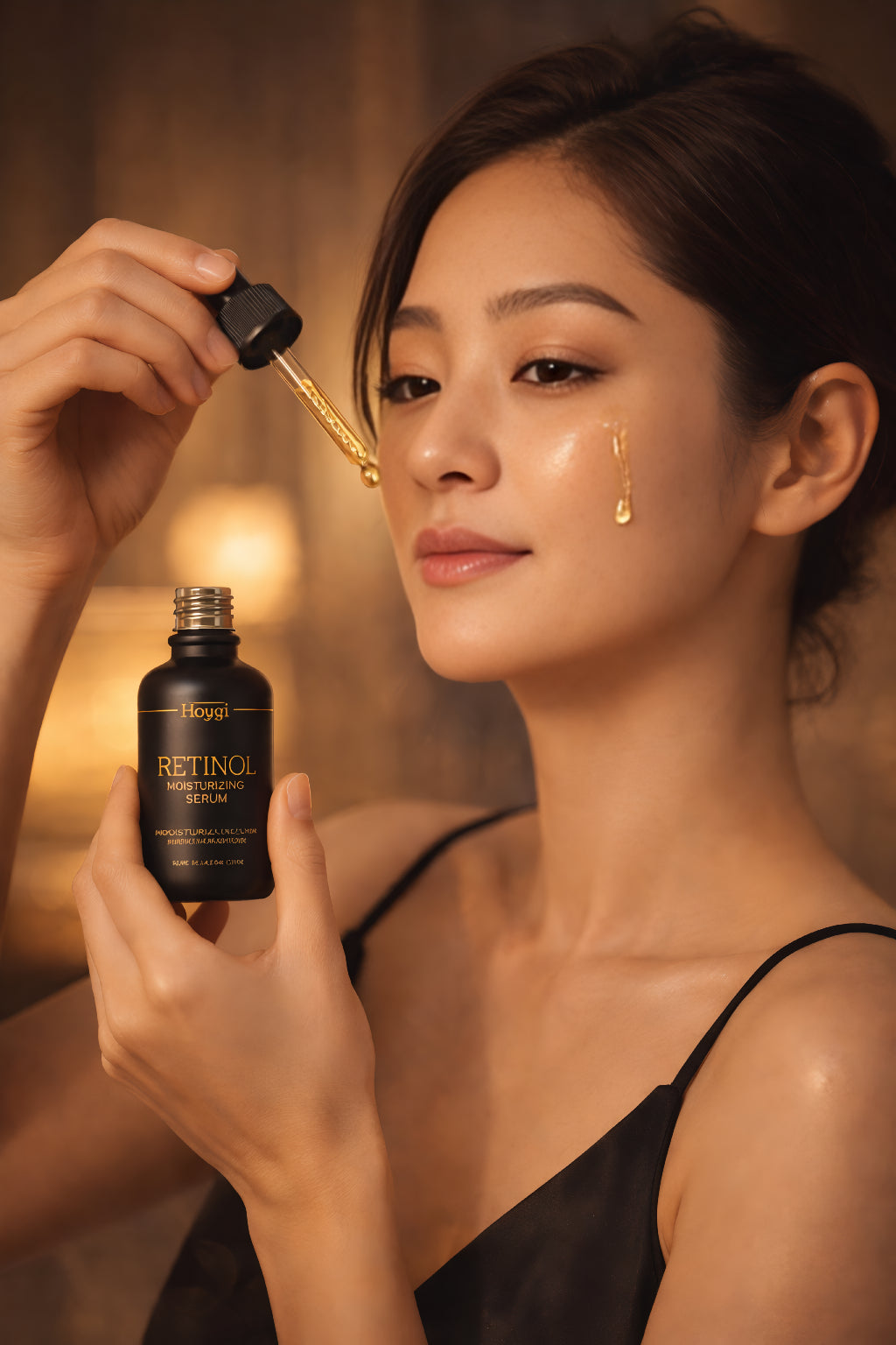 Sérum Facial con Retinol – Tratamiento Nocturno para una Piel Más Lisa y Uniforme