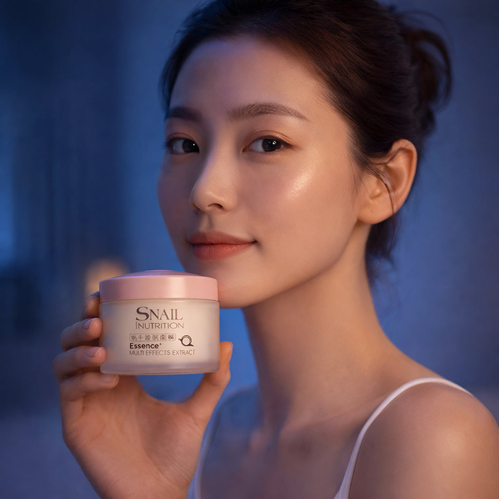Mascarilla nocturna reparadora con mucina de caracol