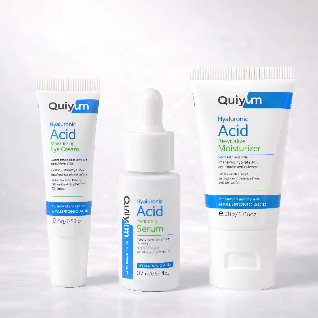 Kit de Hidratación Facial con Ácido Hialurónico – Rutina Completa para Piel Suave y Luminos