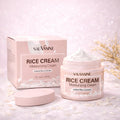 Crema facial de arroz — hidratación y luminosidad natural